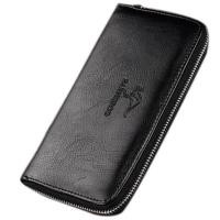 ราคา กระเป๋าสตางค์ กระเป๋าสตางค์ใบยาวคลัทช์ความจุขนาดใหญ่ผู้ชายกระเป๋าหนังคลัช (7548133859)