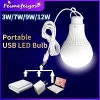 ราคา หลอดไฟ Led สำหรับบ้านฉุกเฉินแบบพกพาหลอดไฟ USB สำหรับการตั้งแคมป์ตลาดกลางคืนสว่างมากพร้อมฮู้ดและขยายสาย USB 3W 7W 9W 12W (14587048120)