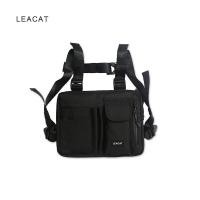 ราคา Leacat กระเป๋าคาดอกแนวยุทธวิธีฮิปฮอปสตรีทแฟชั่นมีช่องใส่เสื้อกั๊กกีฬาปรับได้สำหรับผู้ชายสีเทาทหารสีเขียว (11027921131)