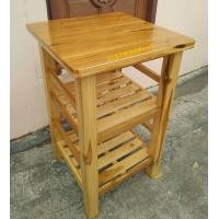 ราคา Sukthongแพร่ ชั้นวางของ ชั้นวางหนังสือ โต๊ะข้างเตียง โต๊ะข้างโซฟา ไม้สักทองเเท้ ก 50 x ย 50 x ส 80 ซม สีลายไม้ธรรมชาติเคลือบเงา (625612475)