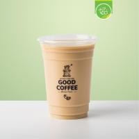 ราคา CGB16 แก้วกาแฟ 16 ออนซ์ Good Coffee สีดำ แก้วกาแฟพลาสติก PP 16oz ปาก 95 50 ใบ แถว (8337199874)