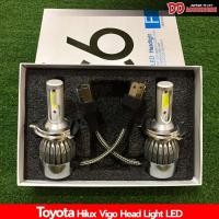 ราคา หลอดไฟหน้า LED Vigo 2005 2007 2009 2011 2013 2014 Vigo champ โคมไฟหน้าเดิมๆ ไฟสีขาว สูงต่ำ ดวงเดียวครับ (7203988228)