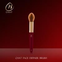 ราคา ฉัตร แปรงปัดแป้ง ทรงดอกบัว CHAT Face Definer Brush แปรงปัด เครื่องสำอางน้องฉัตร (16966340109)