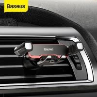 ราคา Baseus ที่วางโทรศัพท์ในรถสำหรับติดช่องแอร์ที่วางโทรศัพท์มือถือรองรับ4 7 6 5นิ้วสำหรับ iPhone 13 12 Samsung Xixaomi ที่เก็บโทรศัพท์โลหะโดยใช้แรงโน้มถ่วง (8419599422)
