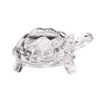 ราคา งานหัตถกรรมหัตถกรรมการจัดตู้ปลาเต่าทำจากคริสตัลจากฮวงจุ้ยของจีนเป็นของขวัญรูปปั้นเต่าเครื่องประดับตั้งโต๊ะโปร่งแสงอเนกประสงค์แบบกระตุก (17182353605)