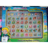 ราคา ของเล่นเสริมทักษะการเรียนรู้ ไอแพดสอนภาษา ไทย อังกฤษ ก ฮ A Z ไอแพดสอนภาษา ของเล่นเด็ก แท็บเล็ต ไอแพด มีเสียง มีไฟ คละสี มี มอก ของ (8624480064)