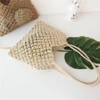 ราคา กระเป๋าสานถัก มินิมอล กระเป๋าสาน กระเป๋าไปทะเล กระเป๋าไปเที่ยว F116 (1376998071)