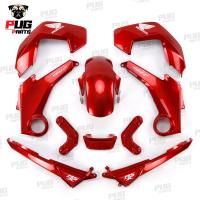 ราคา PUGParts ชุดสี MSX ตัวเก่า ชุดสีMSX 125 รุ่นแรก ปี2012 2015 ชุด10ชิ้น สีแดงแก้ว เฟรม MSX msxตัวเก่า (14488216987)