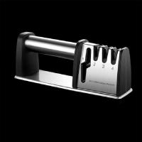 ราคา ที่ลัดมีด เครื่องลับมีดเอนกประสงค์ เครื่องลับมีด Knife Sharpener อุปกรณ์ลับมีด พร้อมที่ลับคมกรรไกร แท่นลับมีด ปรับได้ถึง 4 ระดับ Stainless (14607681685)