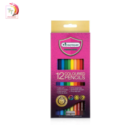 ราคา สีไม้ Master Art ดินสอสี มาสเตอร์อาร์ต 12 สี 1หัว 1 กล่อง (18145113677)