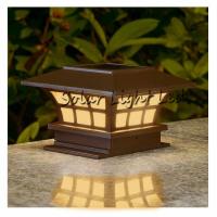 ราคา โคมไฟหัวเสา LG22 ไฟเหลือง พลังแสงอาทิตย์ 1LED 16cm (10534771844)