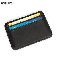ราคา เคสบัตรเครดิตหนังใหม่กระเป๋าใส่บัตรขนาดเล็กสำหรับผู้ชายกระเป๋าใส่บัตรกระเป๋าสตางค์แบบบางสำหรับผู้ชาย (11401491591)