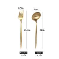 ราคา ช้อนส้อมเกาหลี ช้อนเกาหลี ส้อม ช้อน ช้อนส้อม ชุดช้อนส้อม ส้อมช้อนส้อมเกาหลี Stainless Steel Cutlery ลสอย่างดีไม่เป็นสนิม ส้อมเกาหลี ช้อน 076 (12063720305)