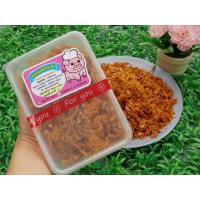 ราคา หมูฝอยกรอบเกรด A สูตร นครปฐม หมูฝอยกรอบ สูตรโบราณ อร่อยหอมกรอบ 5 ดาว (19447585269)