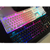 ราคา คีย์บอร์ดเกมส์มิ่งมีไฟสีรุ้ง NUBWO NK 23 (3202718189)