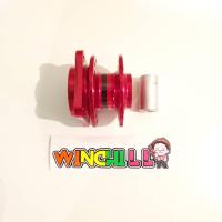 ราคา ดุมย่อ WAVE110i WAVE125 DREAM SUPERCUB SONIC ของแต่งเวฟ110i ดุมเวฟ110i หน้าดิส สีแดง ไม่มีน็อต (1563152422)
