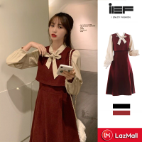 ราคา IEF ชุดไทยสาวอวบ เจ้าหญิงสไตล์ศิลปะนักเรียนสไตล์อารมณ์หวานผู้หญิงแต่งตัวใหม่ ชุดเดรสผู้หญิง เดรส เดรสสาวอวบอ้วน2023 (15377792924)