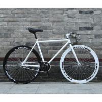 ราคา ประกอบฟรี FIXEDGEAR จักรยานฟิกเกียร์ เสือหมอบ ล้อ 26 นิ้ว ขอบ 40 มิล เฟรมเหล็ก ขนาดยาง 700 x 23 c (17039221119)