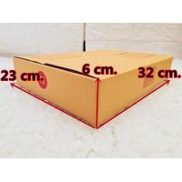 ราคา 20ใบ แพ็ค กล่องพัสดุ กล่องไปรษณีย์ฝาชน มีพิมพ์จ่าหน้า เบอร์ T2 ขนาด 23x32x6cm (3671190747)