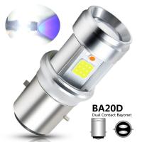 ราคา สำหรับ Suzuki GD 110 RTD ba20d รถจักรยานยนต์ LED หลอดไฟหน้า 12 วัตต์ 1200lm H6 สูง ต่ำคานสีขาว สีฟ้ารถมอเตอร์ไซด์สกูตเตอร์แสง 9 85 โวลต์ (1206432700)