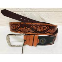 ราคา เข็มขัดคาวบอย เข็มขัดสไตร์คาวบอย ลายไทย หนังPU (15657766925)