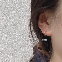 ราคา Suwann na shop ราคาต่อคู่ ต่างหู ต่างหูเงินแท้ ต่างหูห่วง ต่างหูห่วงเงิน (12372766908)