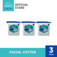 ราคา AIME Cotton Pad 90G เอเม่ สำลีแผ่นทำความสะอาดผิวหน้าห่อใหญ่ จำนวน 3 ห่อ (6106396333)