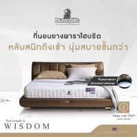 ราคา Dunlopillo ที่นอนสปริงยางพาราแท้ไฮบริด รุ่น Wisdom แถมฟรีหมอนสุขภาพป้องกันไรฝุ่น ส่งฟรี ที่นอน ที่นอนสปริง ที่นอนยางพารา 6ฟุต 5ฟุต 3 ผ่อน0 ฟรี (12698068178)