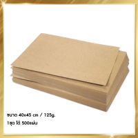 ราคา กระดาษรองพื้นรถยนต์ 500 แผ่น กระดาษปูพื้นรถยนต์ กระดาษล้างรถ หนา125g ขนาด 40x45cm (17441886329)