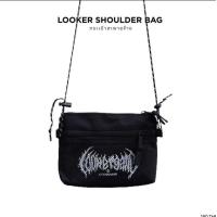 ราคา KOREA KR1409 กระเป๋าสะพายข้างผ้าแคนวาส กระเป๋าผ้าวินเทจ (18842741133)