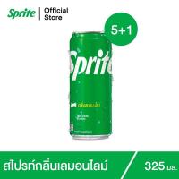 ราคา สไปรท์ น้ำอัดลม 325 มล 6 กระป๋อง Sprite Soft Drink Original 325ml Pack 6 (3988850987)