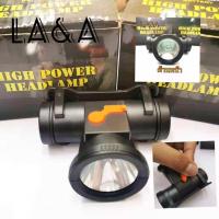 ราคา ไฟฉายคาดหัว ไฟฉายชาร์จได้ หลอดไฟLED แสงสีขาวไฟฉายคาดหัวขนาดเล็ก รุ่นT6 H03 7 5x4x5 cm (10490571365)