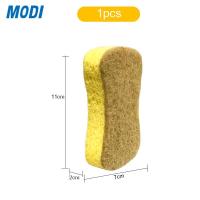 ราคา MODI ฟองน้ำล้างจานเยื่อไม้ธรรมชาติ แพ็ค 2 ชิ้น สก๊อตไบร์ท ฟองน้ำ ฟองน้ำล้างจาน ทำความสะอาดล้างจาน ฟองน้ำราคาถูก (16700921211)