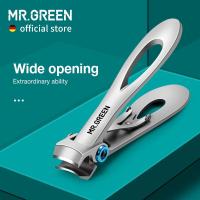 ราคา MR GREEN กรรไกรตัดเล็บสแตนเลสมี2ขนาดเล็บเครื่องตัดเล็บมือหนาหนากรรไกรตัดเล็บเท้าเครื่องมือ (8257484416)