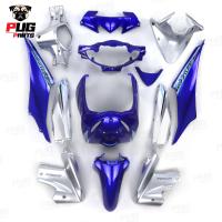 ราคา PUGParts ชุดสีwave 110 i เก่า ชุด13ชิ้น สีน้ำเงินแก้วตัดเทาบรอนช์ ชุดสีเวฟ110i wave110i เก่า ปี2009 2010 NCA (17397496012)