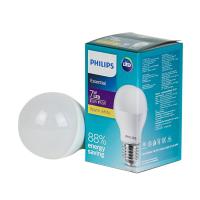 ราคา Philips 7w ราคาต่อ1หลอด หลอดไฟแอลอีดีฟิลิปส์ LED รุ่น Essential หลอดไฟ หลอดกลม หลอดขั้ว E27 ของแท้ มีรับประกัน จากศูนย์ฟิลิปส์ (2021750556)