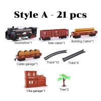 ราคา รถไฟฟ้าของเล่น รถไฟเด็ก รางรถไฟ รถไฟฟ้าบังคับของเล่นเด็ก รถไฟ รถไฟราง 30 ชิ้น มีไฟ ชุดรถไฟของเล่น ของเล่นเด็ก รถไฟ ชุดใหญ่ ส่งเร็ว มีเก็บเงินปลายทาง (18455960383)