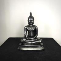 ราคา พระพุทธรูป พระปางสะดุ้งมาร ปางมารวิชัย สีเงินโบราณ หน้าตัก4นิ้ว สูง6 5นิ้ว (7919445343)
