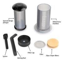 ราคา i Cafilas KF06 New AEROPRESS Filter Go Travel เครื่องชงกาแฟแบบพกพาชงทันทีพร้อมตัวกรอง50ชิ้น (11029842812)