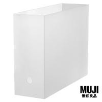 ราคา มูจิ กล่องแฟ้มโพลีโพรพิลีน MUJI PP File Box Clear A4 W10 x D32 x H24 cm (7433836095)