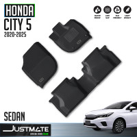 ราคา HONDA พรมปูพื้นรถยนต์ CITY 5 2020 2027 SEDAN (18885436170)