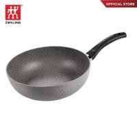 ราคา BALLARINI กระทะทรงลึกวอคNon stick อะลูมิเนี่ยม รุ่น Ferrara 28 ซม สีเทา N75002126 (5497206590)