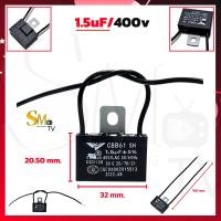 ราคา คาปาซิเตอร์ พัดลม Capacitor CBB61 ขนาด 1 2uF 1 5uF 1 8uF 2 0uF 2 5uF 3 0uF 4 0uF 400V มีสายดำ แดง คาปา แคปพัดลม สำหรับพัดลม ทุกขนาด ทุกยี่ห้อ 1 ชิ้น (13082669534)