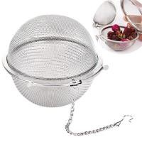 ราคา ตะกร้อกรองชา ที่กรองชาสแตนเลส ตะกร้อใส่ยาจีน ที่ใส่เครื่องตุ๋น tea infuser ตะกร้อใส่เครื่องเทศ ตะแกรงกรองชา ตระกร้อกรองเครื่องเทศ (16827552138)