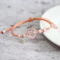 ราคา ใหม่เซรามิคลูกปัดสร้อยข้อมือคริสตัลลูกปัดสร้อยข้อมือแก้วลูกบอลดอกไม้แห้งสร้อยข้อมือคู่แฟนนักเรียนสร้อยข้อมือ (11955256011)