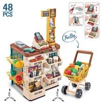 ราคา Thaitrendy Home Supermarket ชุดของเล่น จำลองซุปเปอร์มาเก็ต (16677001408)