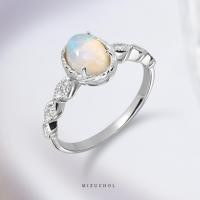 ราคา Mizuchol แหวนพลอยโอปอล Opal TIARA OF HOPE RING (9800915650)