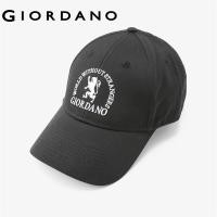 ราคา Giordano หมวกแก็ปผู้ชาย หมวกเบสบอล ผ้าฝ้าย ปรับได้ ลุคสตรีท Free Shipping 01202005 (12343345059)