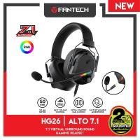 ราคา Fantech หูฟัง เกมมิ่ง ระบบ 7 1 VIRTUAL SURROUND SOUND Headset Gaming สำหรับเกมแนว FPS RTS MMORPG MOBA รุ่น HG26 (17250730298)
