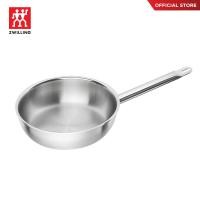 ราคา ZWILLING กระทะสแตนเลส รุ่น Zwilling Pro กระจายความร้อนดี สีเงิน 24 ซม N65128240 (9697797340)